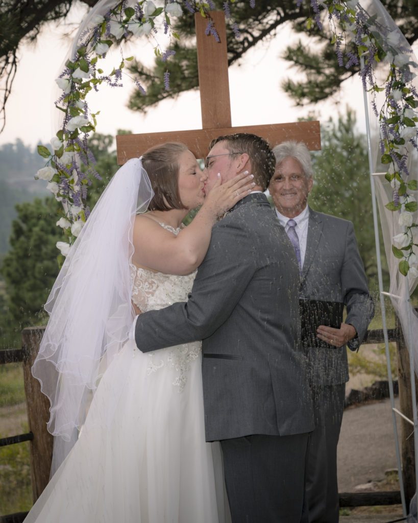 Megan and Dale Wedding - Kiss the Bride
