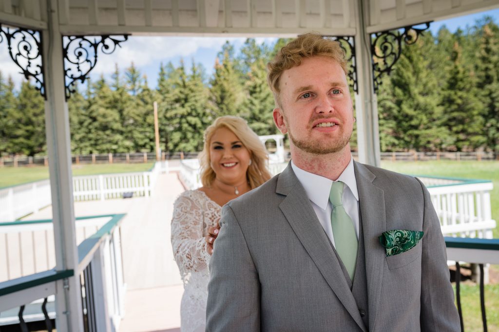 First look wedding photography Colorado