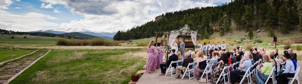 Wedding photos Colorado Rockies