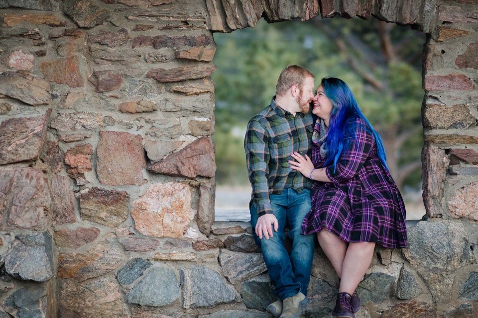 Arvada Photographer Taylor Hulett - Happy Engaged Couple